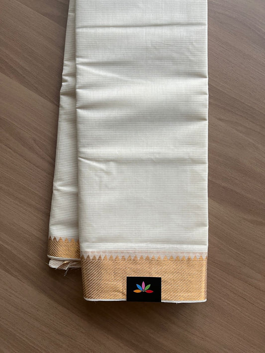 Nizam Border Mangalagiri Cotton Saree-14343