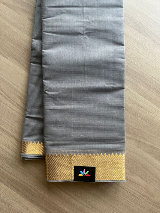 Nizam Border Mangalagiri Cotton Saree-14344