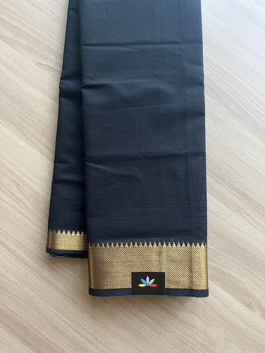 Small Nizam Border Mangalagiri Cotton Saree-14345