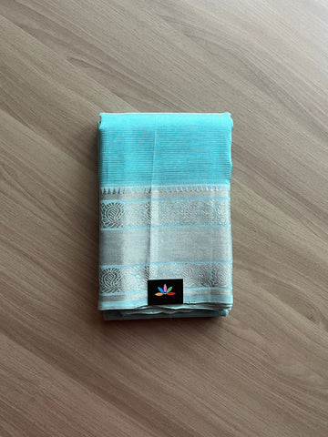 Annam Border Mangalagiri Silk Cotton Saree -14405