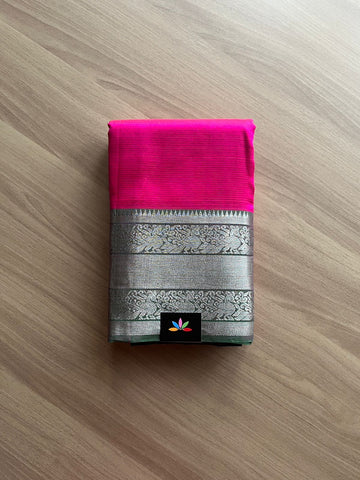 Annam Border Mangalagiri Silk Cotton Saree -14407