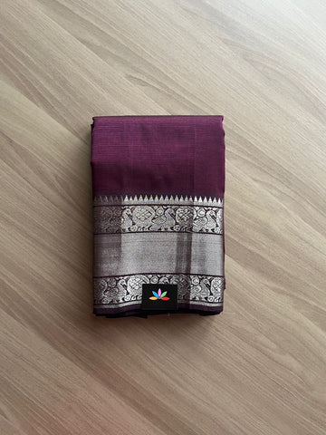 Annam Border Mangalagiri Silk Cotton Saree -14408