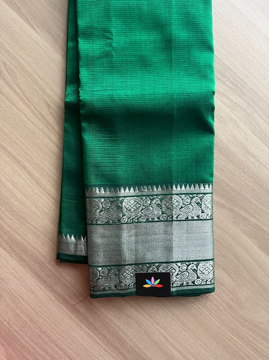 Annam Border Mangalagiri Silk Cotton Saree -14409