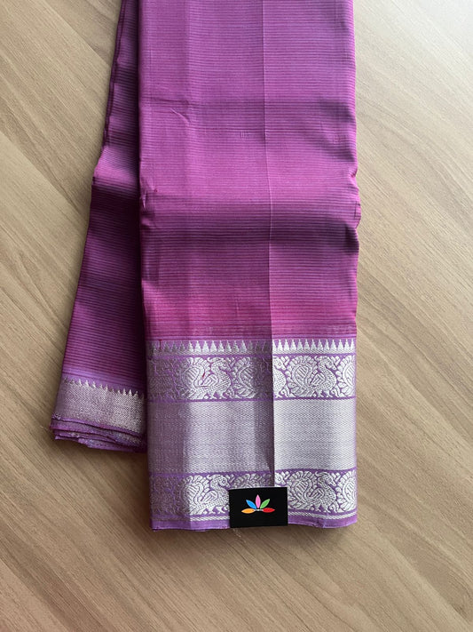 Annam Border Mangalagiri Silk Cotton Saree -14410