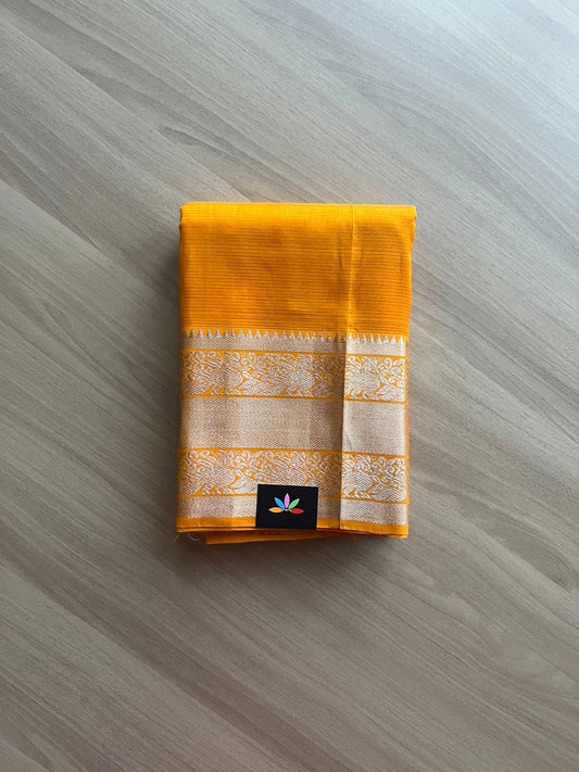 Annam Border Mangalagiri Silk Cotton Saree -14412