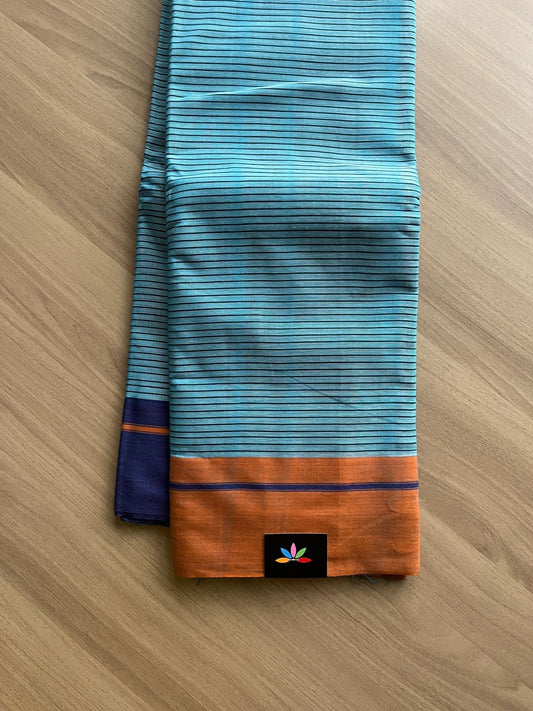 Patteda Anchu Handloom Cotton Saree-14513