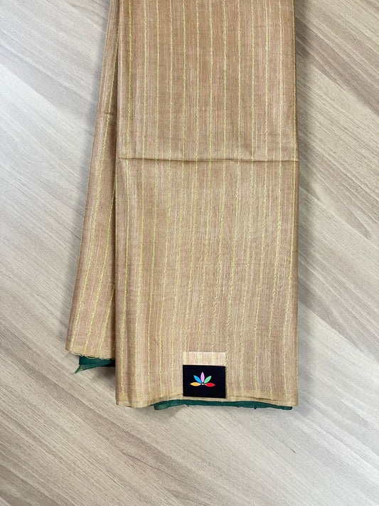 Viscose Blended Semi Tussar Saree -14534