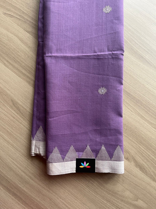 Handloom Soft Cotton Jamdani Saree -14557