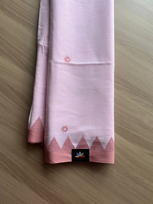 Handloom Soft Cotton Jamdani Saree -14562