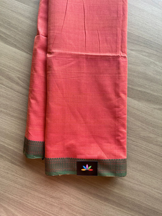 Handloom Maheswari Cotton Saree -15095