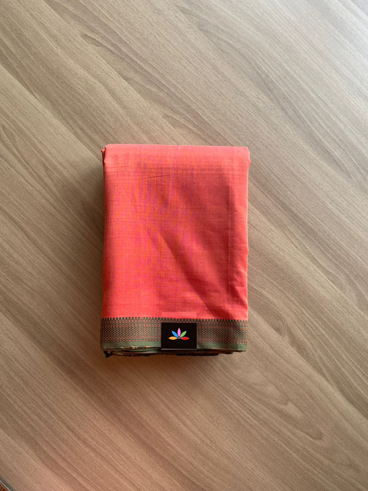 Handloom Maheswari Cotton Saree -15095