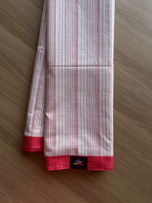 Handloom Maheswari Cotton Saree -15098