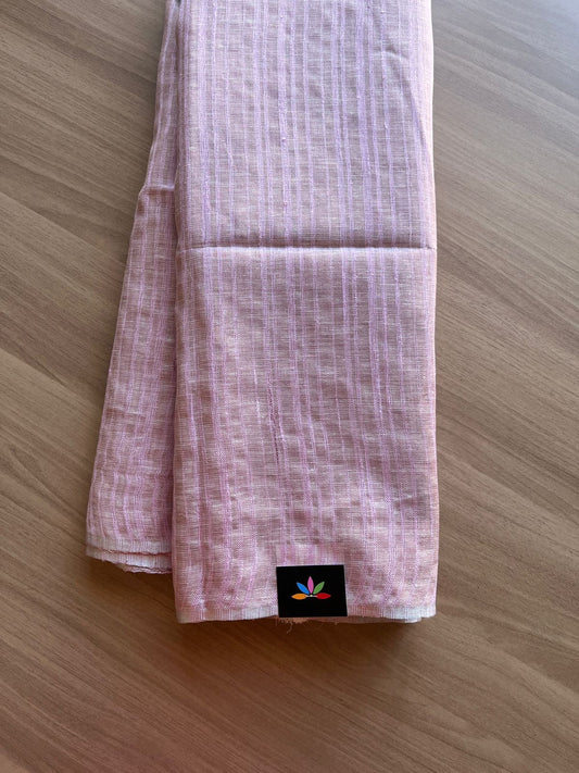 Simple Linen Saree -19161
