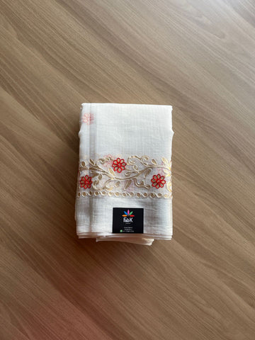 Gotta Patti Embroidered Blended Kota Saree-16287