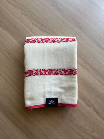 Handloom Bengal Soft Cotton Saree-16705