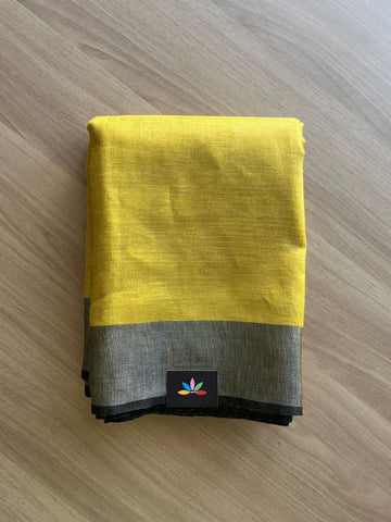 Simple Linen Saree -19164-19170