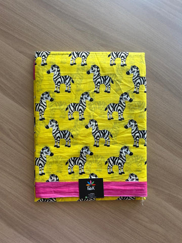 Pre-Booking Quirky Printed Mul Cotton Saree-22126-22130