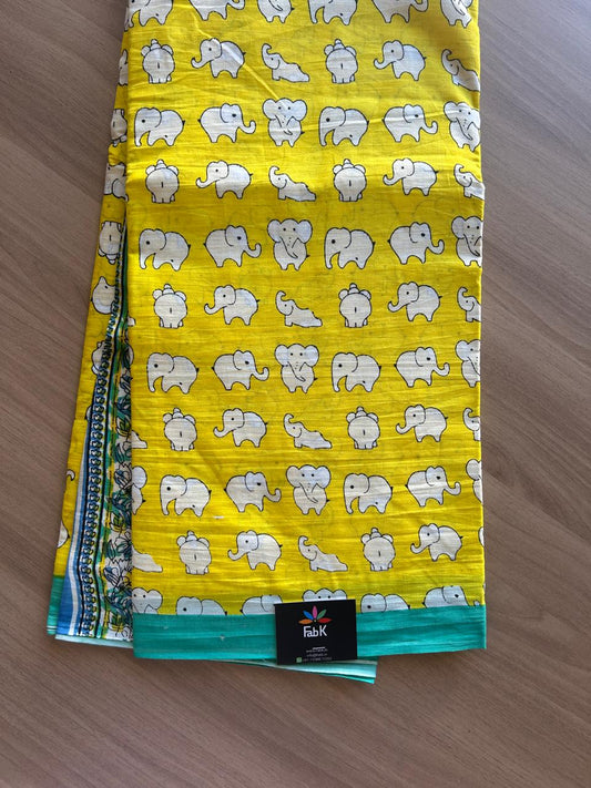 Quirky Printed Mul Cotton Saree-17211 - 17220