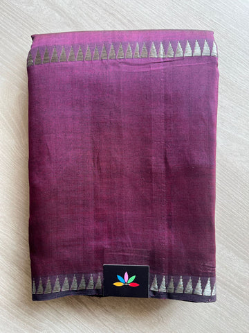 Handloom Mangalagiri Silk Cotton Saree (Thick Weave) -17945