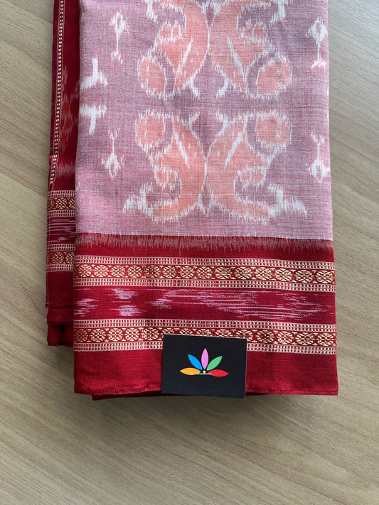 Handwoven Orissa Ikkat Cotton Saree-18957