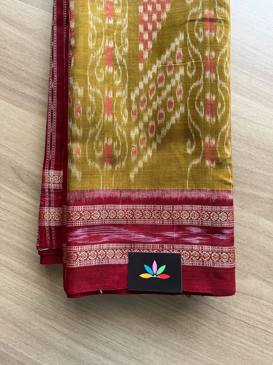 Handwoven Orissa Ikkat Cotton Saree-18958