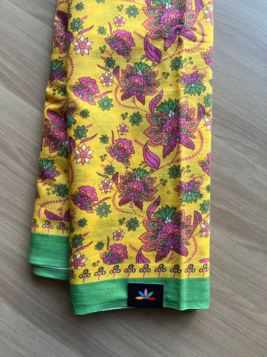 Designer Screen Printed Mul Cotton Saree-19295-19296