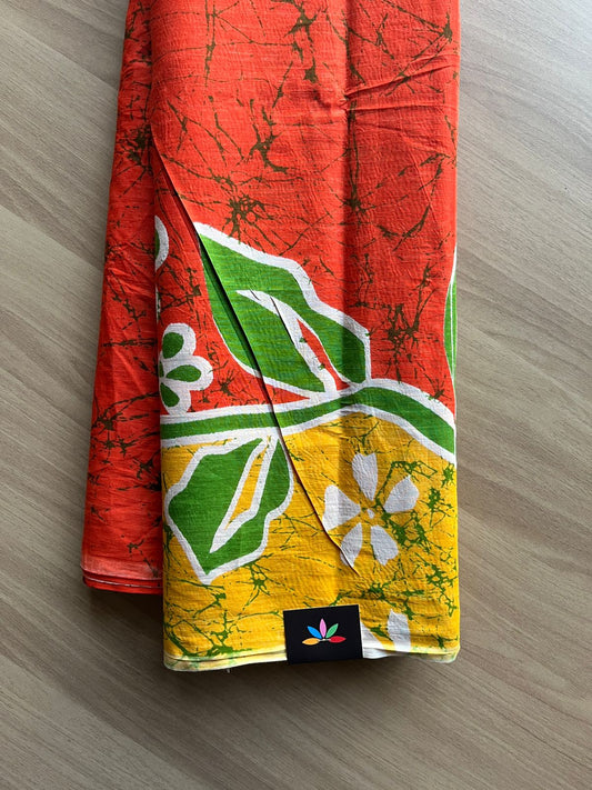 Designer Screen Printed Mul Cotton Saree-19301-19302