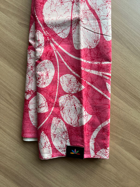Partly Pallu Designer Screen Printed Mul Cotton Saree-19303-19304