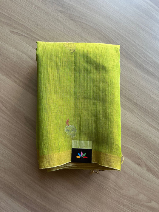 Tissue Linen Jamdani Saree - 19467