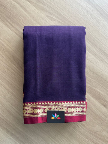 Mango Border Narayanpet Mercerized Cotton Saree -19741-19742