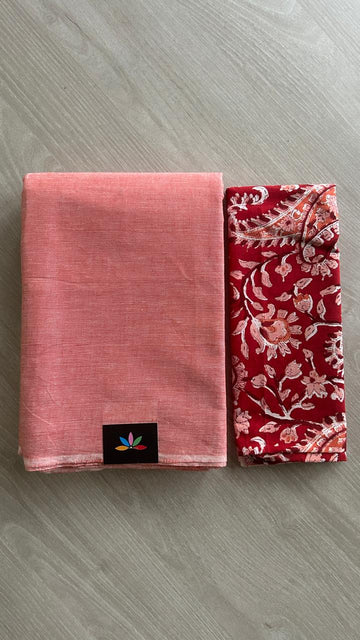 Plain Cotton Saree-19925-19927