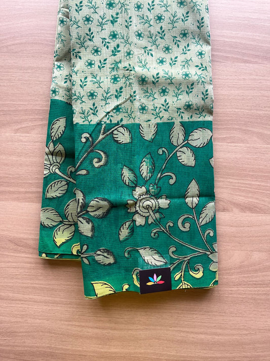 Screen Printed Mangalagiri Cotton Saree-19967