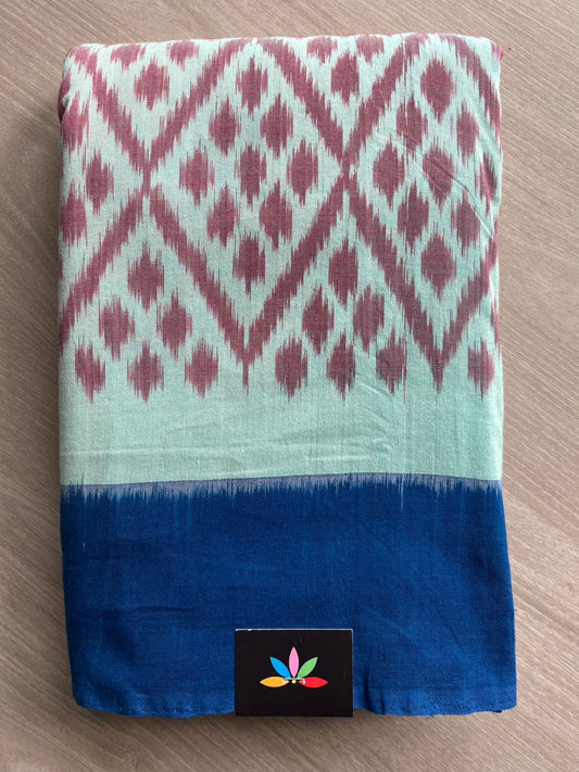 Handwoven Pochampally Ikkat Cotton Saree -20041