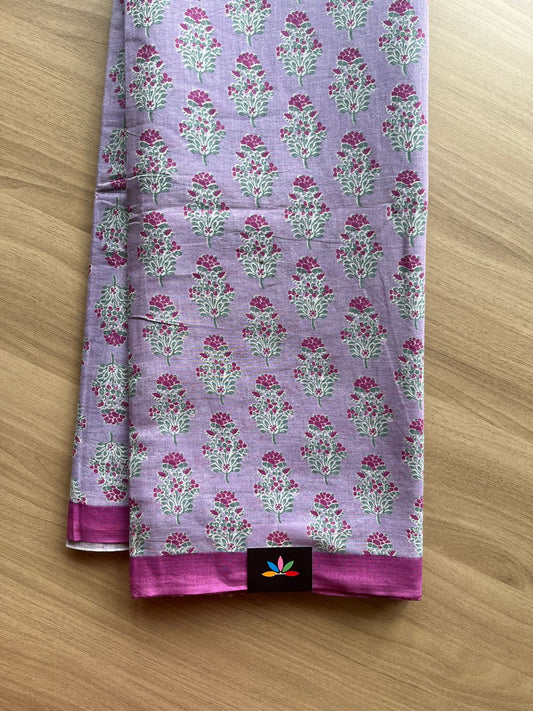 Printed Fine Mul Cotton Saree-20510