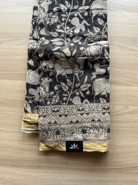 Printed Soft Kota Kalamkari Saree- 20597-20598