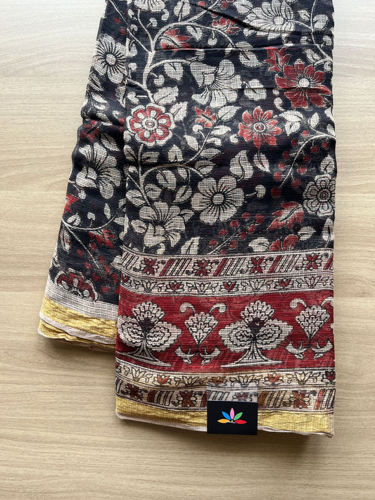Printed Soft Kota Kalamkari Saree- 20601