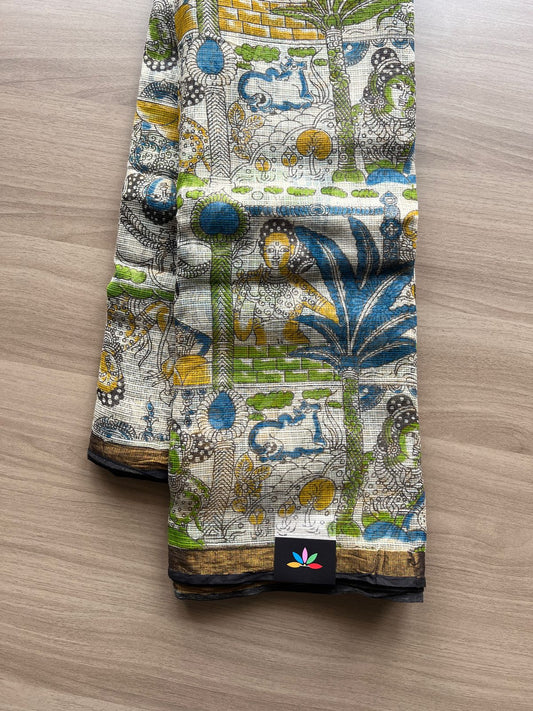 Printed Soft Kota Kalamkari Saree- 20605