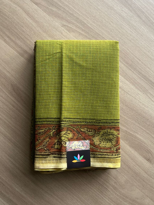 Printed Soft Kota Kalamkari Saree (Without Blouse)- 20610