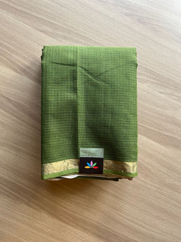 Kalamkari Pallu and Blouse Kota Cotton Saree - 20804