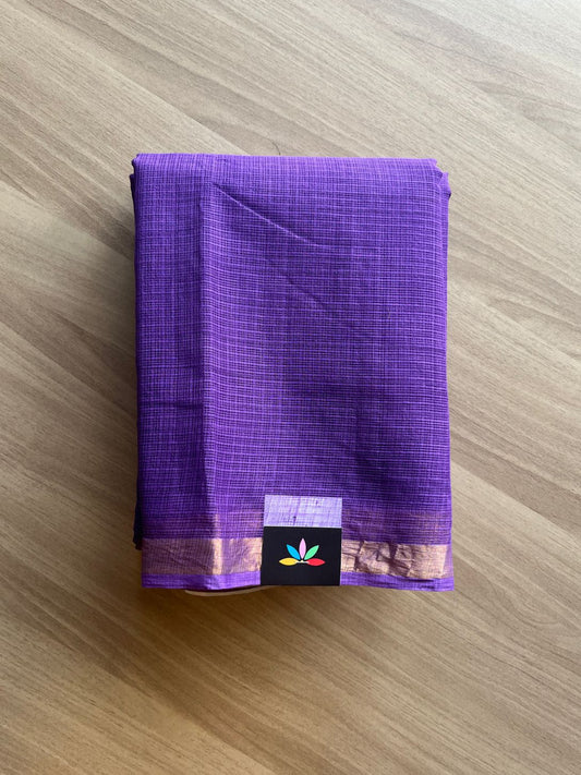 Kalamkari Pallu and Blouse Kota Cotton Saree - 20805