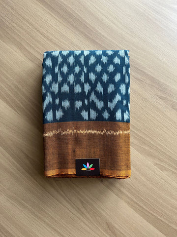 Handwoven Pochampally Ikkat Cotton Saree -21004