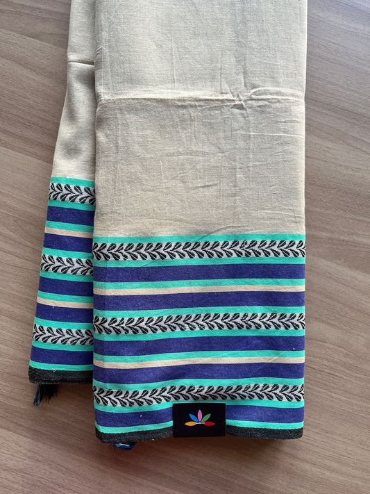 Simple Soft Cotton Saree-21031