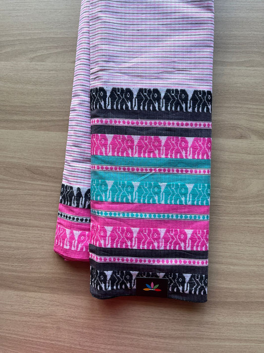 Handloom Bengal Soft Cotton Saree -21526