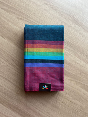 Handloom Bengal Soft Cotton Saree -21592