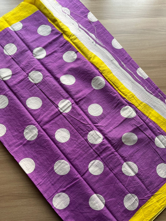 Quirky Printed Mul Cotton Saree-24246-24250