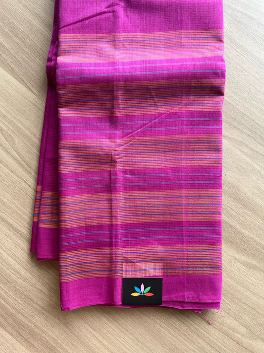 Simple Handloom Mangalagiri Cotton Saree -22104