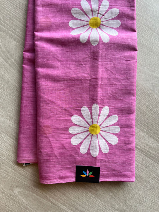 Quirky Printed Mul Cotton Saree-22147-22150