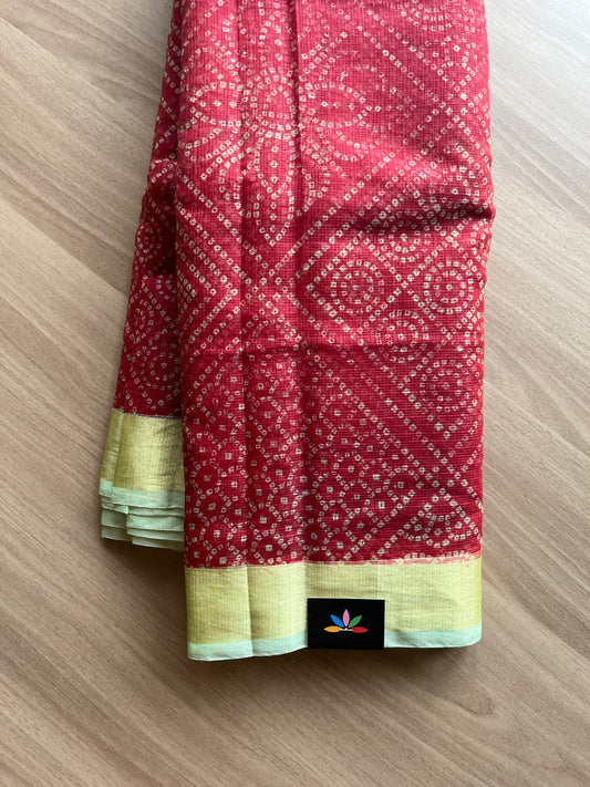 Printed blended Kota saree-22515