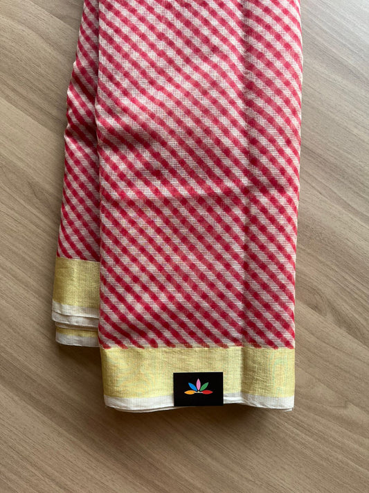 Printed blended Kota saree-22516