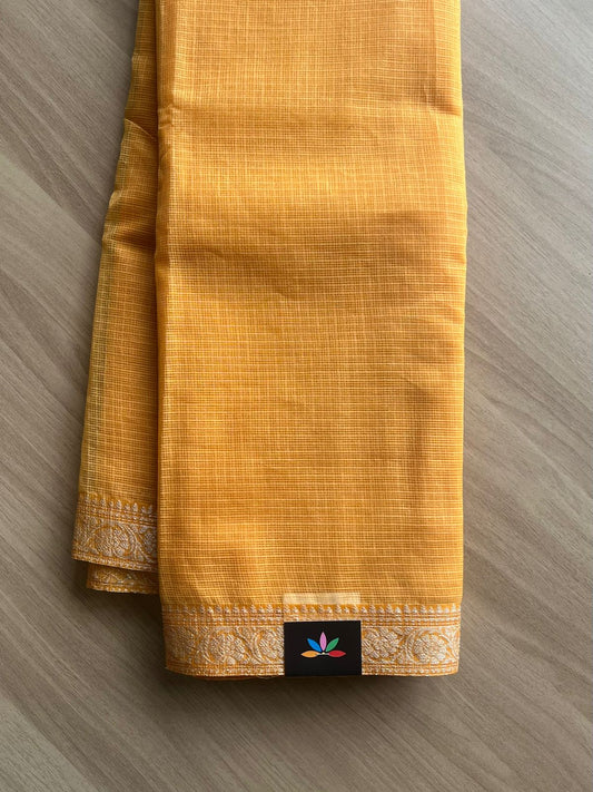 Woven Small Border Kota Saree-22702